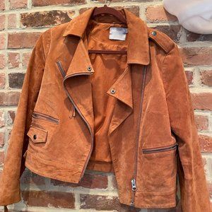 ASOS Suede Moto Jacket